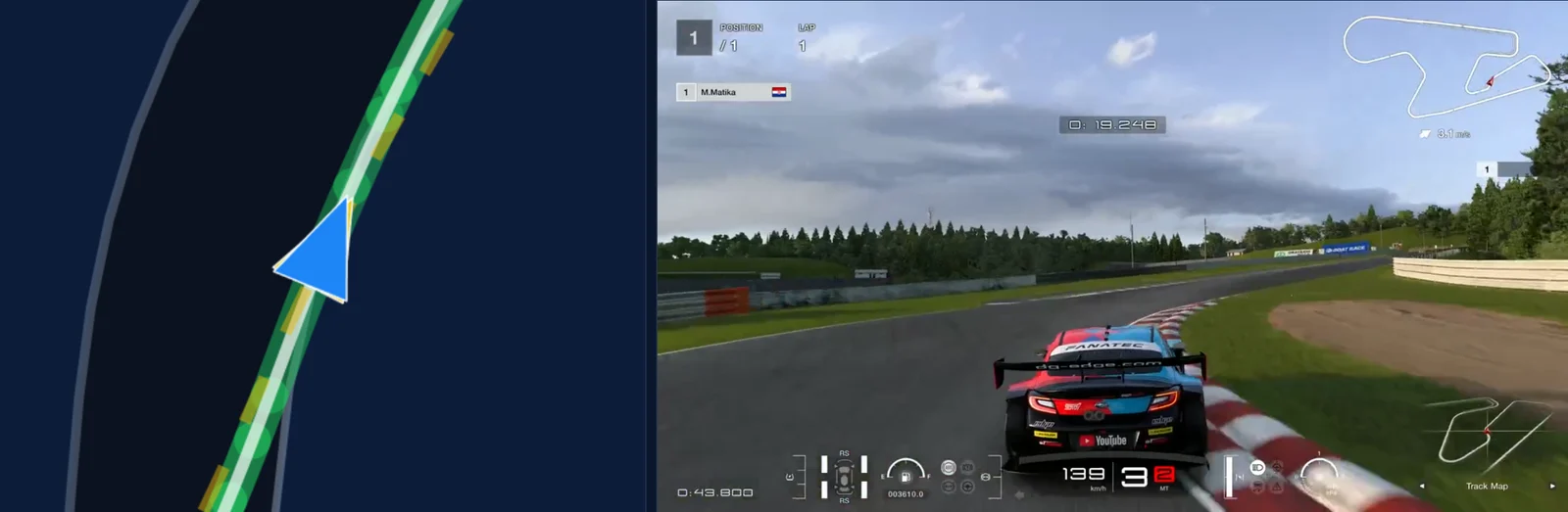 GT7 SUGO lap analysis: Kiwi Antonelli